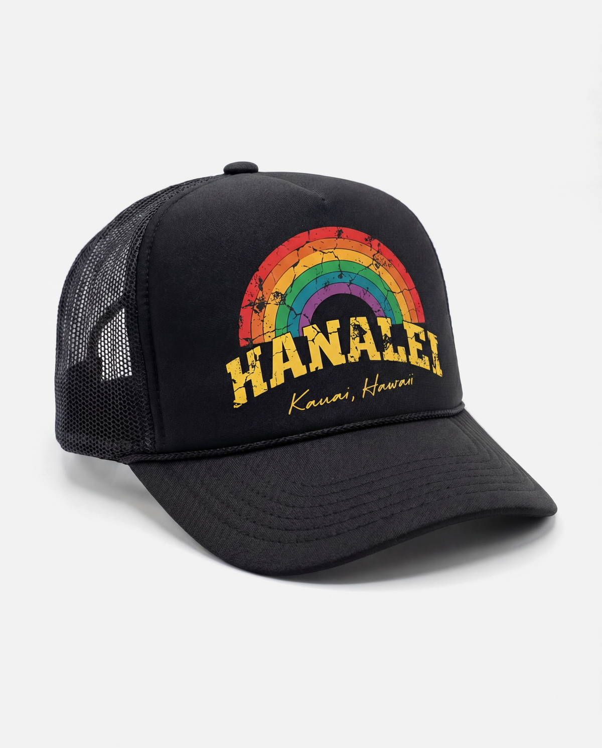 Hanalei Trucker Hat - Black