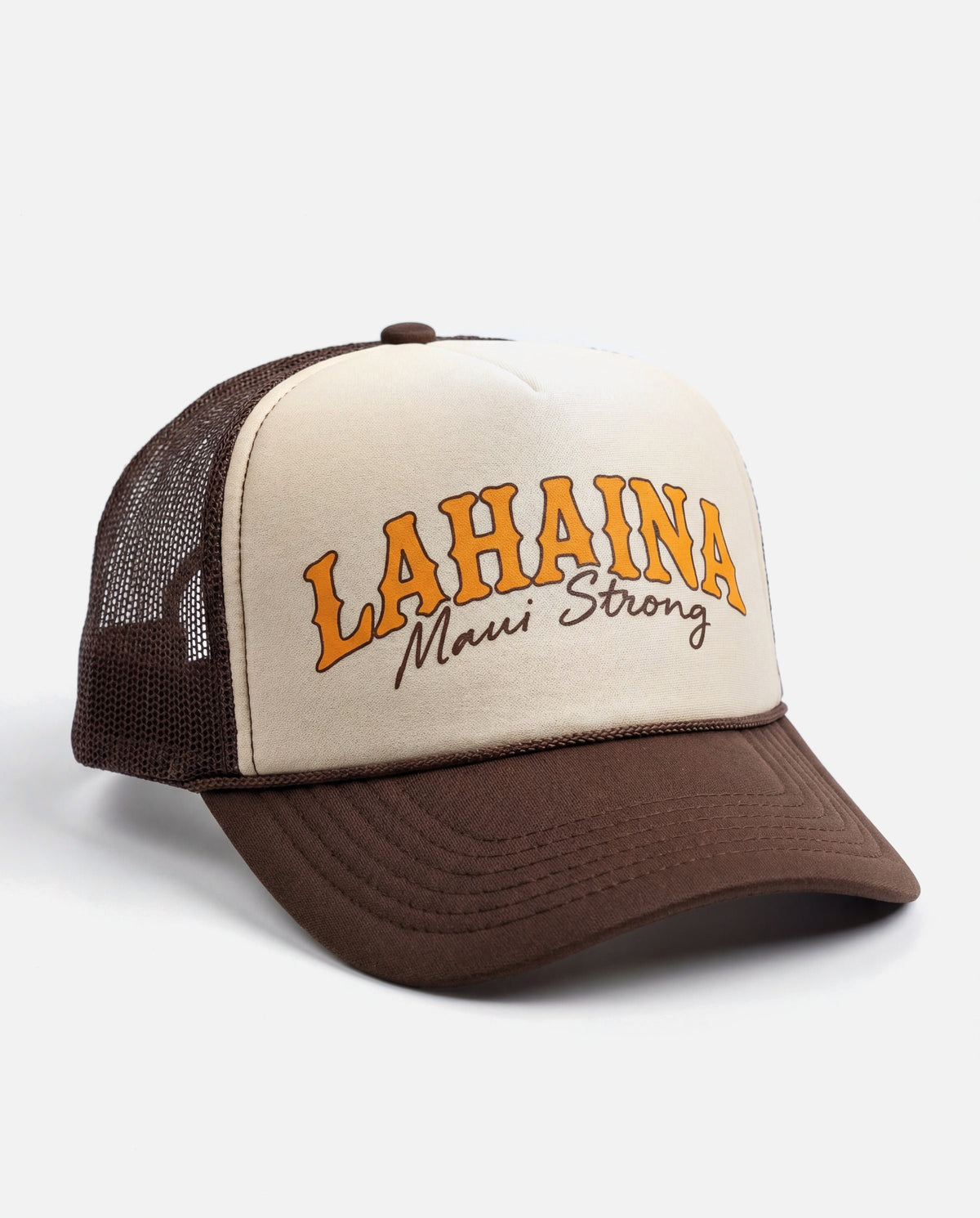 Lahaina Trucker Hat - Brown