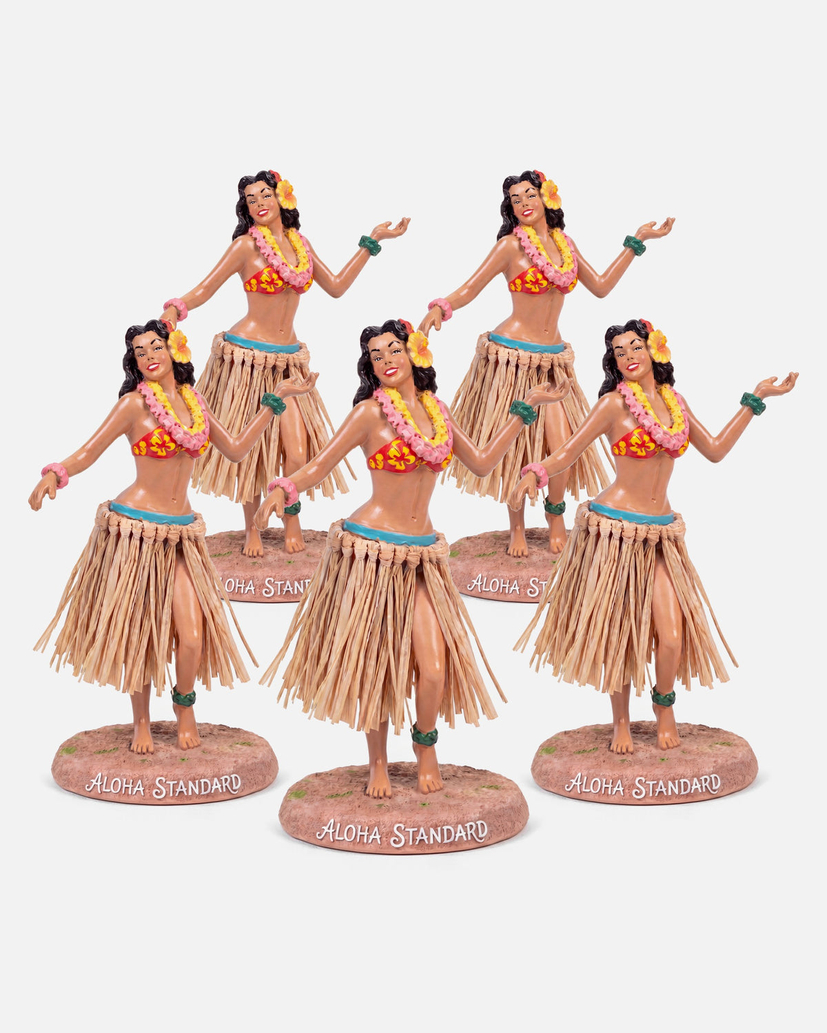 Dashboard Hula Girls - Set of 5